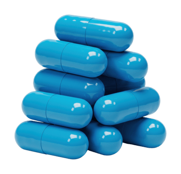 Capsule stacking challenge laboratory product photography isolated close-up pharmaceutical innovations png