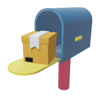 3D ICON POSTBOX png