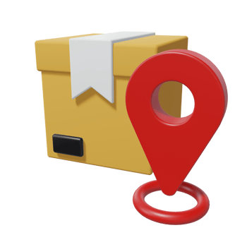 3D ICON DELIVERY LOCATION png