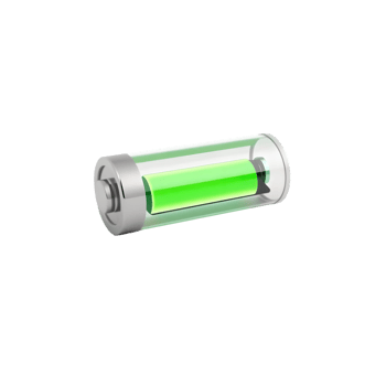 A battery on transparent background png