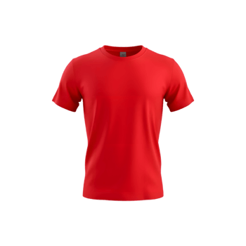 A red t - shirt on a transparent background png