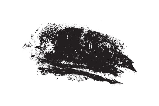 a black and white drawing of a black paint splatter, Textured Black Brushstroke Abstract, Grunge abstract background with black ink splatter and paint texture illustration vector
