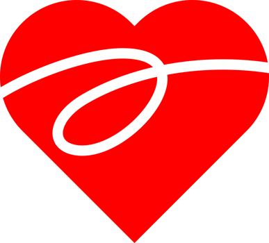 Red doodle heart love png