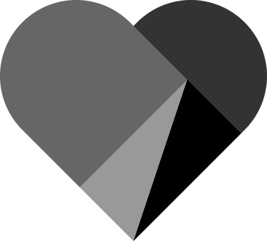 Black doodle heart love png