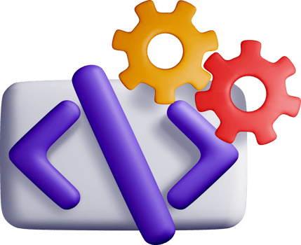 3D Code and Gear Components for Development png