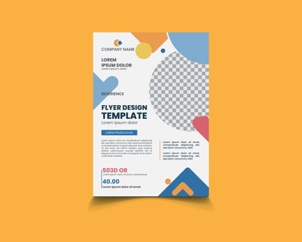 Business Flyer Design Template vector