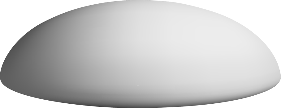 3D Abstract Smooth Surface with Soft Curves png