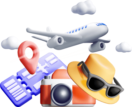 3D Travel Essentials for Adventure Seekers. png