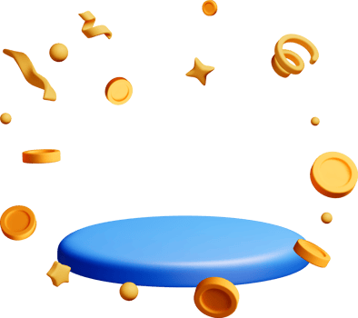 Colorful 3D Shapes and Objects in Motion png