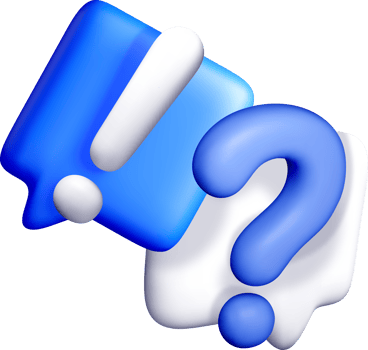 3D Question Mark and Exclamation Icon Design png