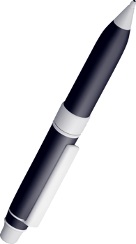 Realistic 3D Rendering of a Ballpoint Pen png