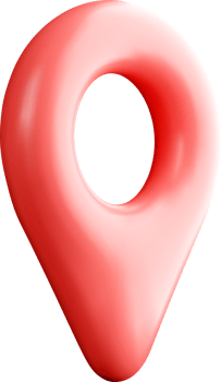3D Location Marker Icon with Smooth Design png