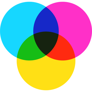 Color spectrum CMYK, color system guide png