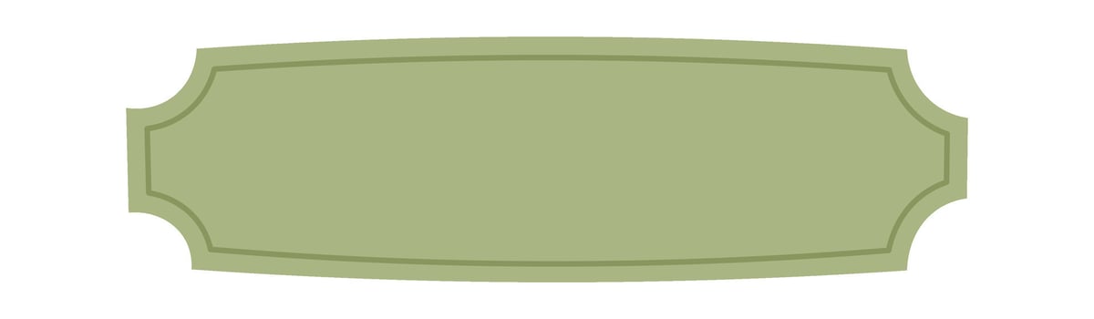 Green background flat icon Traditional frame for pictures vector