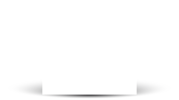 Realistic white paper and box square and shadow png