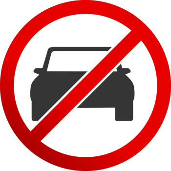 No Car, No Parking png