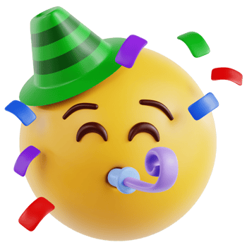 Party Face 3D Ilustration png