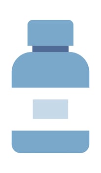 Medical pills for treatment flat icon Pharmacy vector