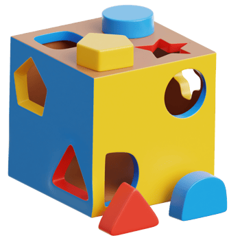 Wooden Puzzle 3d Illustration png