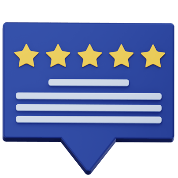 3D Customer Review Rating Icon png