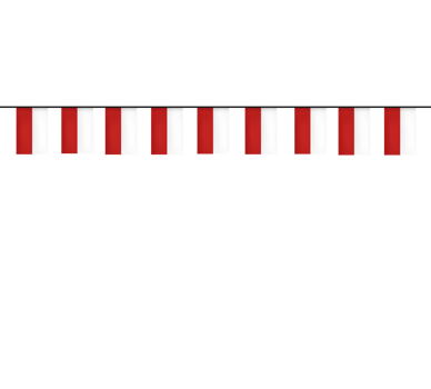 A red and white striped flag on Transparent background png