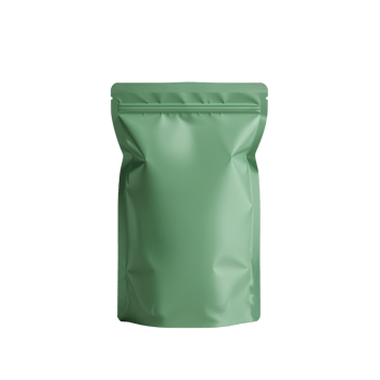 Mint Green Stand-Up Pouch Mockup Ready for Custom Branding and Product Presentation Showcase png