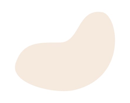Abstract Flat Shape Flat Illustration Hand Drawn Icon vector