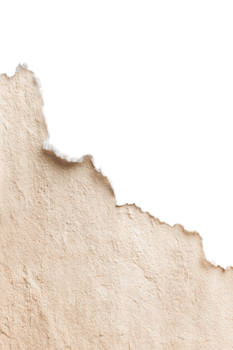 Hand-painted soft beige texture with a torn edge revealing subtle depth png