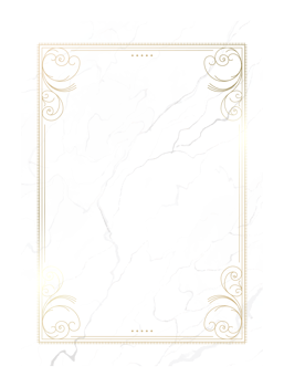 Luxury card with marble texture png
