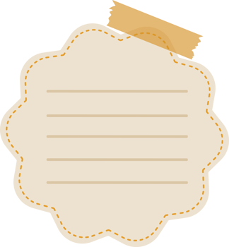 Yellow Lined Paper Note png