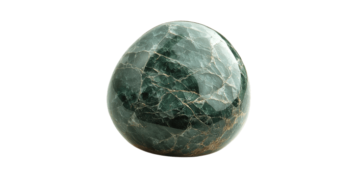 Green Marble Egg Sculpture. Decorative Stone Art For Home And Office Decor Isolated On Transparent Background png