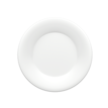 Plate isolated 3d render icon illustration png