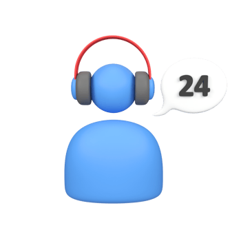 Call center isolated 3d render icon illustration png