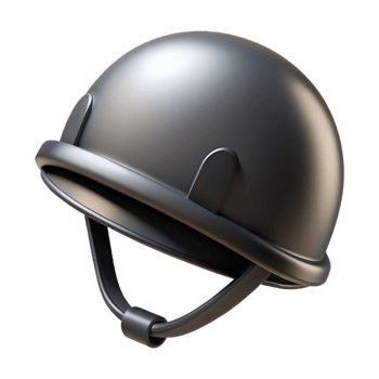Stylish matte transparent motorcycle helmet with classic design png