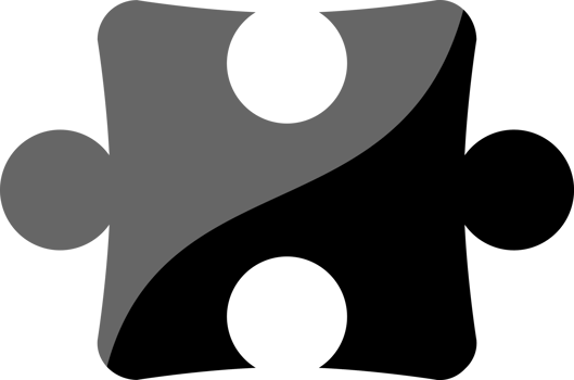 Black sign icon jigsaw png