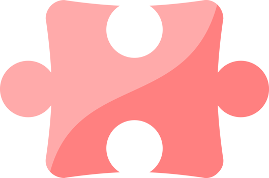Pink icon jigsaw png