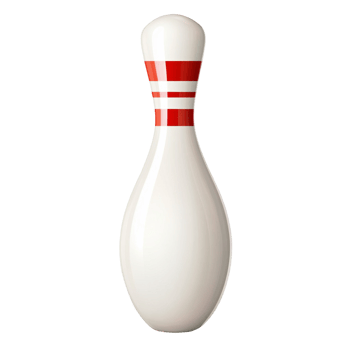 A bowling pin skittle png