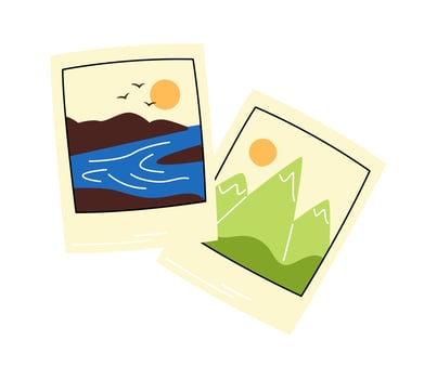 Printed photos Photography vector