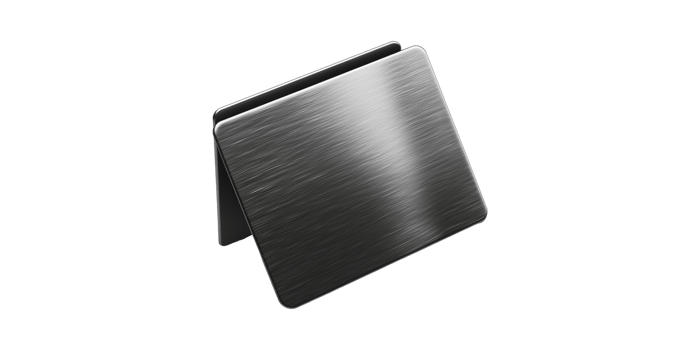 Sleek Metal Card Holder. Modern Design For Business And Organization Isolated On Transparent Background png