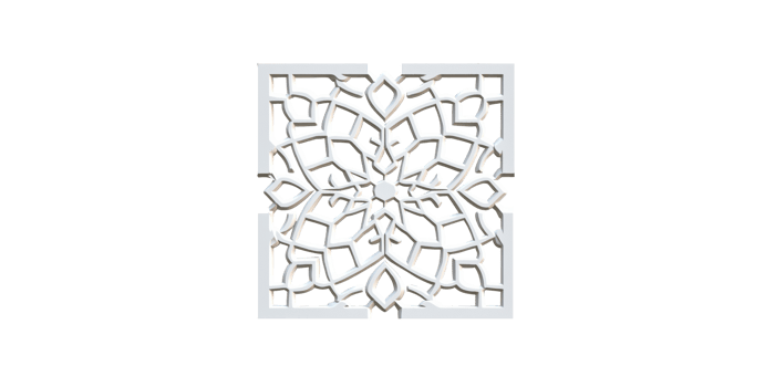 Intricate Geometric Pattern In. Decorative Design For Architectural And Interior Use Isolated On Transparent Background png