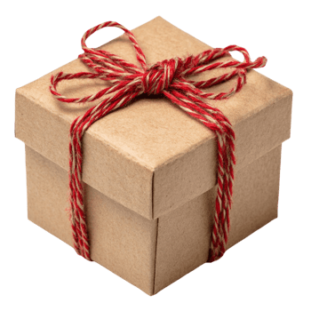 Gift Box Isolated on Transparent Background png