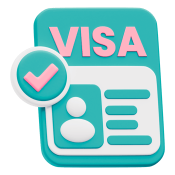 Visa application icon png
