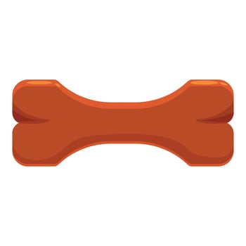 Dog bone bone icon illustration vector