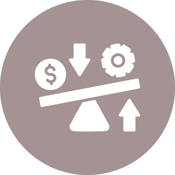 Leverage Bright Tone Visual vector
