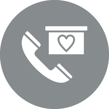 Telephone Flat Design Piece vector