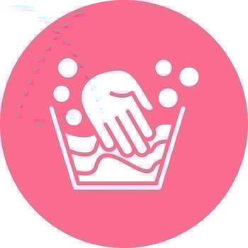 Hand Wash Outlined Concept Piece vector