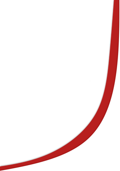 A white and red curved shape border png