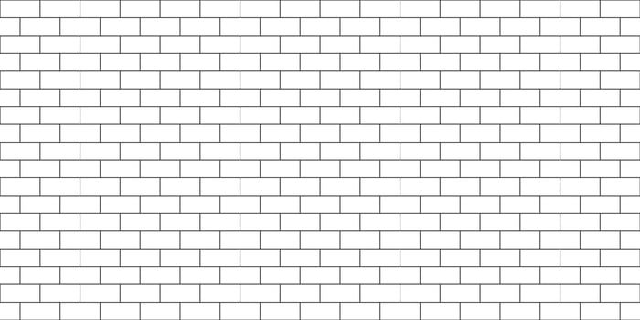 Brick wall seamless pattern. House wall brick stone background. White wallpaper texture. Building tile surface. Rectangle blocks seamless pattern. Vintage abstract illustration vector