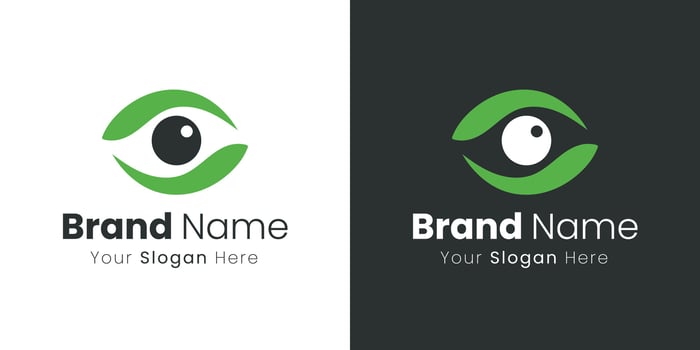 Green Eye Logo Design for Your Brand Identity and Visual Branding Needs vector