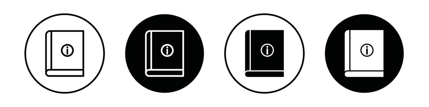 Guide icon designs for ui vector